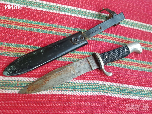Немски нож кама Бранник , снимка 3 - Антикварни и старинни предмети - 52774726