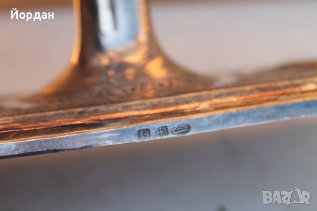 Сребърни свещници 2360 грама , снимка 12 - Антикварни и старинни предмети - 39675140