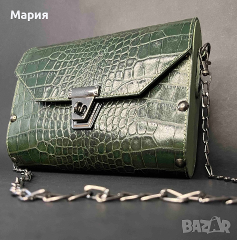 Чанта от естествена кожа и естествен хастар 