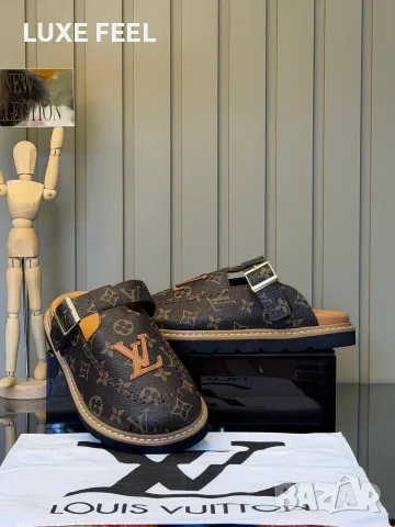 Louis Vuitton ⚜️Дамски Чехли 36-41н , снимка 4 - Чехли - 56010176