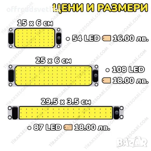 12-24V Интериорно осветление, Плафони за кабина, осветление за кабина, снимка 2 - Аксесоари и консумативи - 47611525