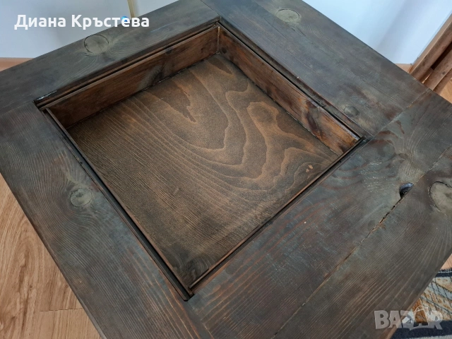 Масичка за кафе ръчна изработка рустикален стил, снимка 8 - Маси - 54302967