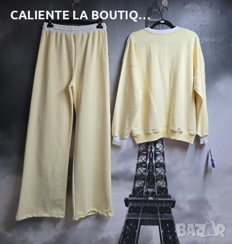 Комплект в жълто , снимка 3 - Спортни екипи - 54242566