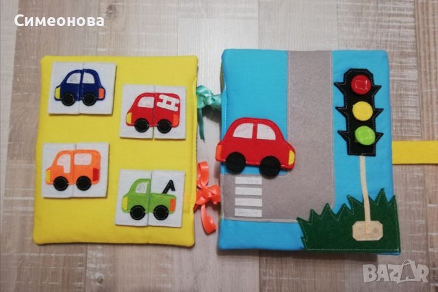 Тиха книжка - занимателна и образователна, снимка 2 - Образователни игри - 39026496