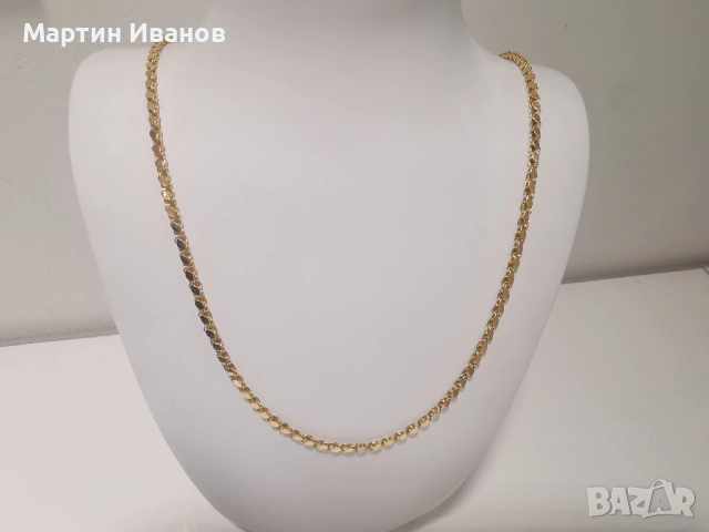 Златен синджир 77, снимка 2 - Колиета, медальони, синджири - 52428983