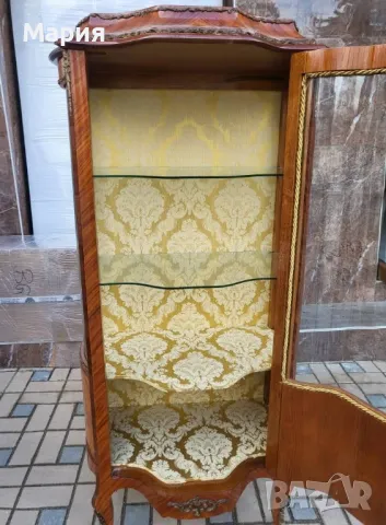 Италианска барокова витрина 018, снимка 6 - Секции и витрини - 49003633