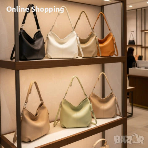 Елегантна дамска чанта от еко кожа – стил и практичност за всеки ден, снимка 9 - Чанти - 53270400