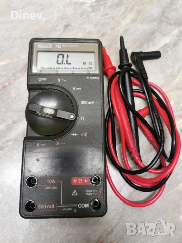 мултиметър мултицет FLUKE 75 USA 