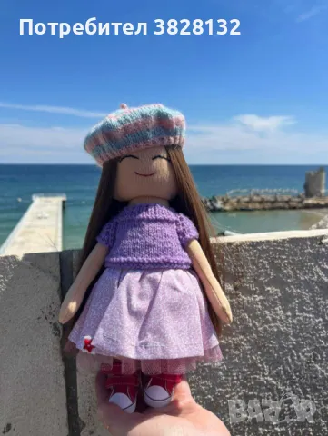 Декоративна кукла ръчна изработка, снимка 8 - Декорация за дома - 50178048