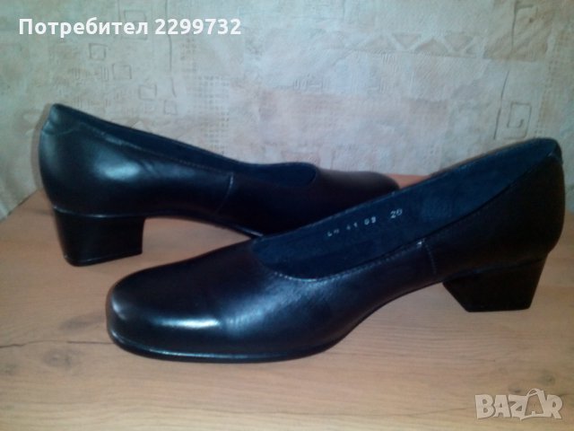 Нови удобни дамски обувки от естествена кожа № 41, снимка 8 - Дамски обувки на ток - 30958713