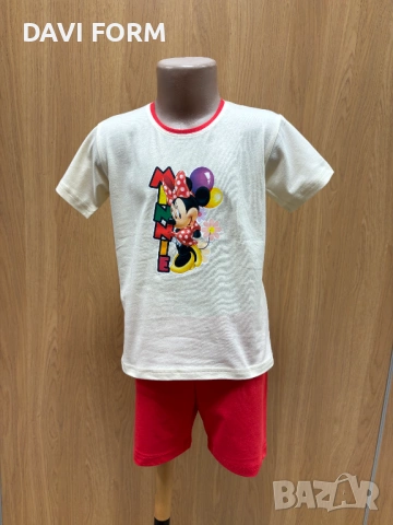 Детска пижамка Мини Маус 100% памук., снимка 3 - Детски пижами - 53904002