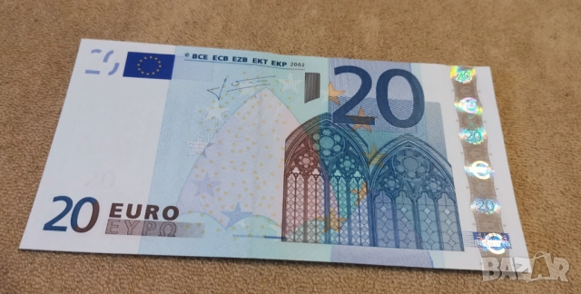 20 евро euro 2002 EF, снимка 3 - Нумизматика и бонистика - 52594524