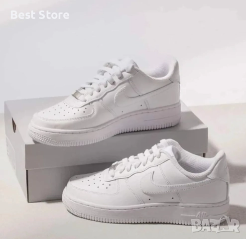 Nike Air Force 1 бели мъжки маратонки 