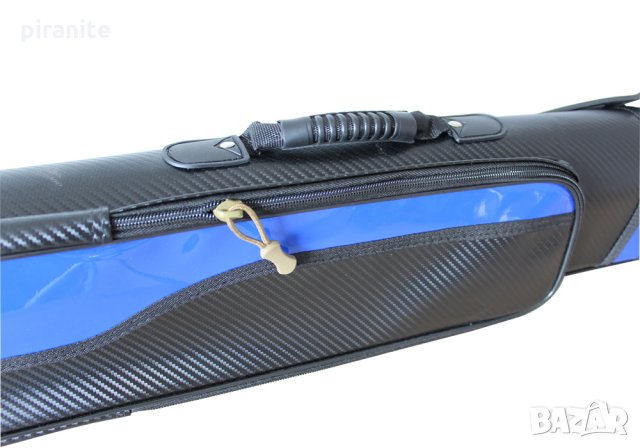 НОВО 2022 Единичен твърд калъф Карбон -1,35см/1,50см Изкуствена Кожа, снимка 3 - Екипировка - 29764831