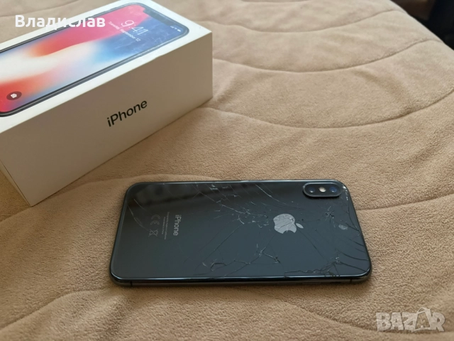 iPhone X 256GB, Space Grey, снимка 2 - Apple iPhone - 52655905