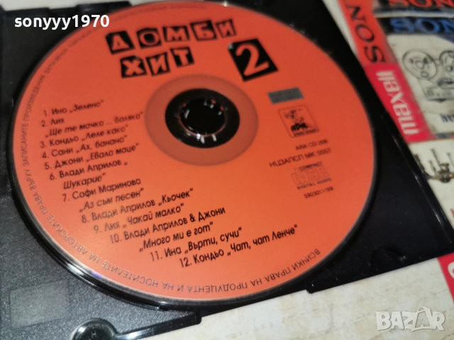 ДОМБИ ХИТ 2 ЦД 1304261917H2E6R, снимка 10 - CD дискове - 54182637