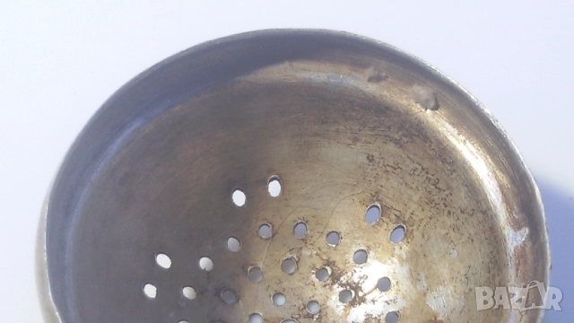 Ретро цедка/яйце за чай с чашка, снимка 13 - Антикварни и старинни предмети - 51708921