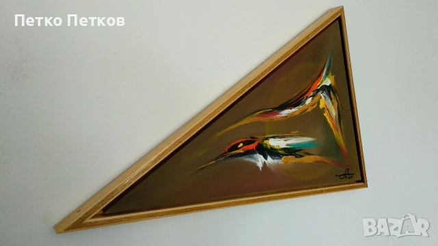 Абстрактна картина F67, снимка 4 - Картини - 54097779