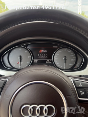 Audi S8
4.0 TFSI/Matrix/Quattro/
Панорама/Керамика/BANG&OLUFSEN, снимка 5 - Автомобили и джипове - 56246858