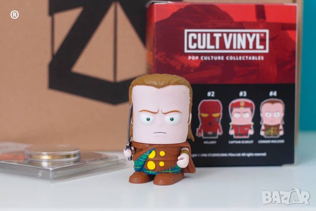 Фигурка: Cult Vinyl (4) Connor Macleod - Highlander  Конър Маклауд Шотландски боец, снимка 4 - Приключенски - 30757380