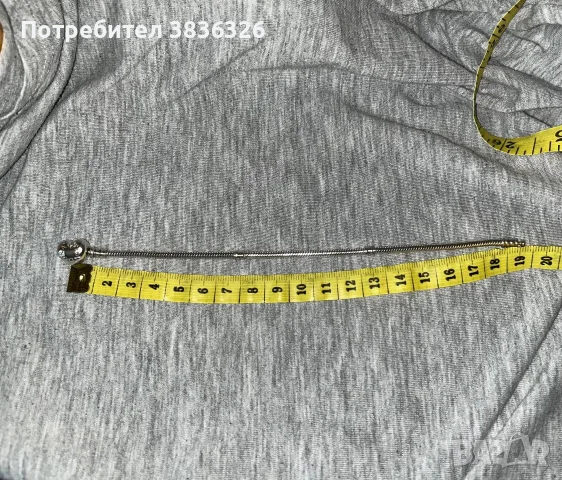 Сребърна гривна Pandora/Пандора, снимка 5 - Гривни - 55768574