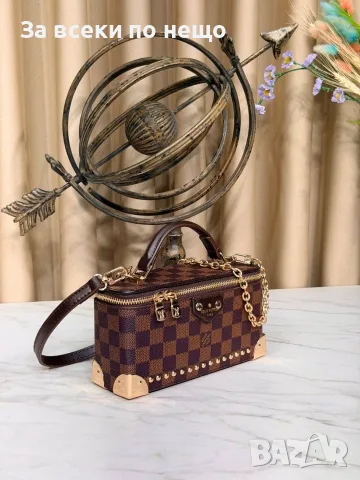 Louis Vuitton Дамска Чанта Тип Куфар С Къса И Дълга Дръжка И Верижка - Различни Цветове Код E88, снимка 11 - Чанти - 55795231