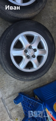 Hyundai Santa fe джанти 16 ки алуминиеви оригинални. 5 114, снимка 6 - Гуми и джанти - 52534273