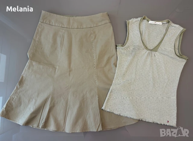 Поли с подарък блузка - Diesel, Benetton, Esprit, Gap и др., размер S, снимка 11 - Поли - 50963986