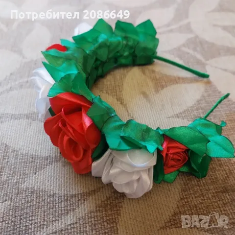 диадема с рози , снимка 3 - Аксесоари за коса - 49783948