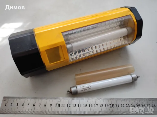 Немски ГДР прожектор фенер къмпинг лампа, снимка 2 - Къмпинг осветление - 49257577