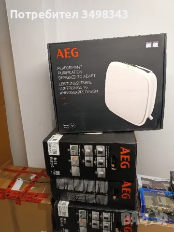 AEG AX51-304WT Пречиствател на въздуха, снимка 2 - Овлажнители и пречистватели за въздух - 48168894