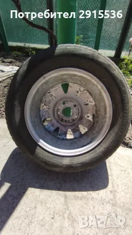 Алуминиева резервна джанта Ауди 15 5х100, снимка 3 - Гуми и джанти - 50095987