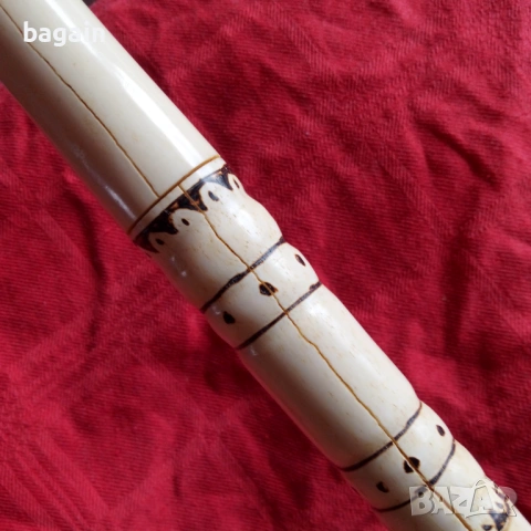 Уникален бастун от кост., снимка 5 - Бастуни - 54198903