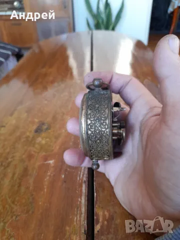 Стар часовник,будилник Blessing, снимка 6 - Антикварни и старинни предмети - 48756969