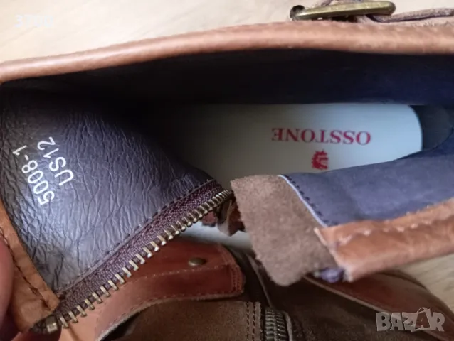 Боти естествена кожа, моторджийски, рокерски, снимка 6 - Мъжки боти - 49968625