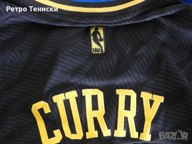 Потник Golden State Warriors (Stephen Curry #30) adidas — Мъже размер L Черно, снимка 4 - Други спортове - 56312868