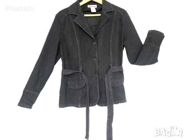 Дамско дънково яке - ново XL, снимка 2 - Якета - 48558041