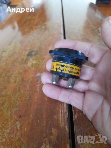 Стара измервателна система,измервателен уред,амперметър #9, снимка 3 - Други ценни предмети - 53174401