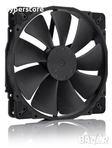 Вентилатор за компютър 200x200x30mm Noctua NF-A20-PWM-CH.BK.S SSO2 Bearing 4-pin PWM 800RPM 12V, снимка 2 - Други - 40506806