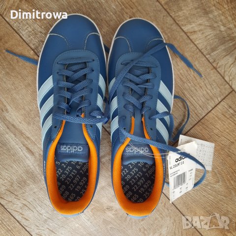н.40 Adidas VL Court 2.0 'Trace Royal Orange', снимка 10 - Маратонки - 42560272