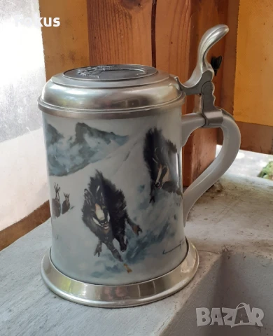 Колекционерска немска халба за бира Kaiser лимитирана серия