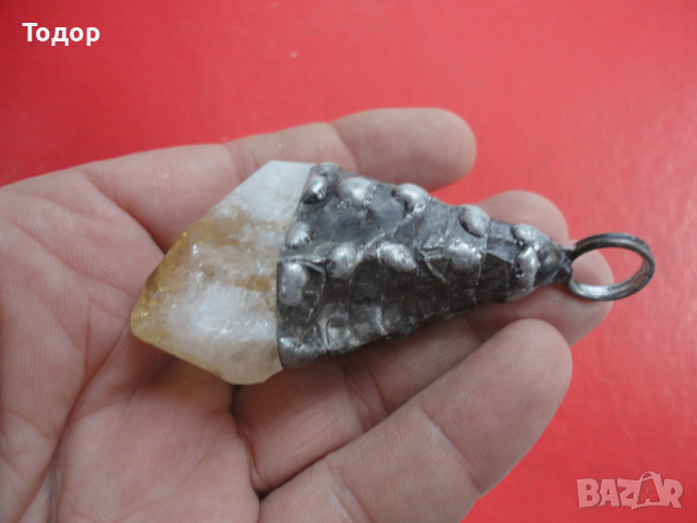 Камък минерал друза в обков , снимка 6 - Колекции - 44715173