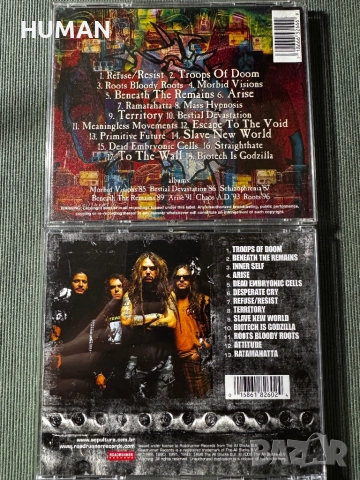 Sepultura - Annihilator - Evildead - Death Angel , снимка 4 - CD дискове - 52860119