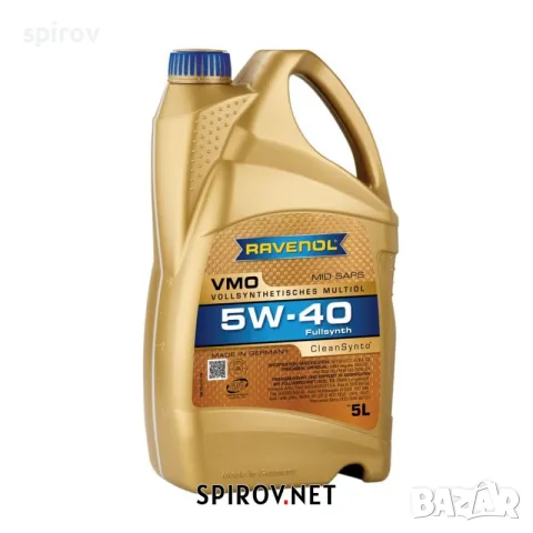 Двигателно масло RAVENOL VMO 5W-40 5L