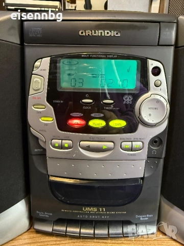 Grundig HiFi Micro System UMS 11, снимка 5 - Аудиосистеми - 52158690