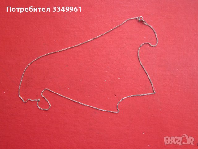 Невероятно сребърно колие верижка 835 проба 8, снимка 5 - Колиета, медальони, синджири - 36701029