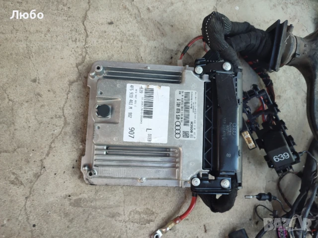 Mоторна инсталация за ляв волан автомат 2.7тди 180кс Ауди А6 ц6 4ф Audi A6 c6 4f 2.7tdi BPP, снимка 4 - Части - 51006827