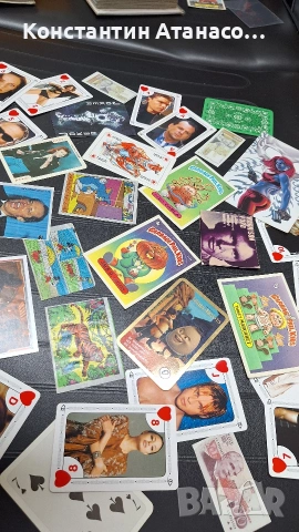 Стари картинки и стикери от дъвки,карти и картички, снимка 3 - Колекции - 53890335