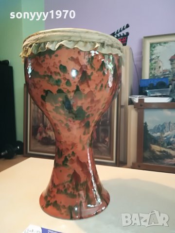 КЕРАМИЧНА ТАРАМБУКА-40Х24СМ, снимка 2 - Колекции - 29233904