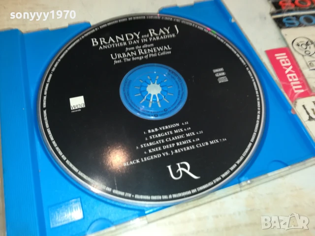 BRANDY AND RAY J CD 0607251803, снимка 2 - CD дискове - 50928659